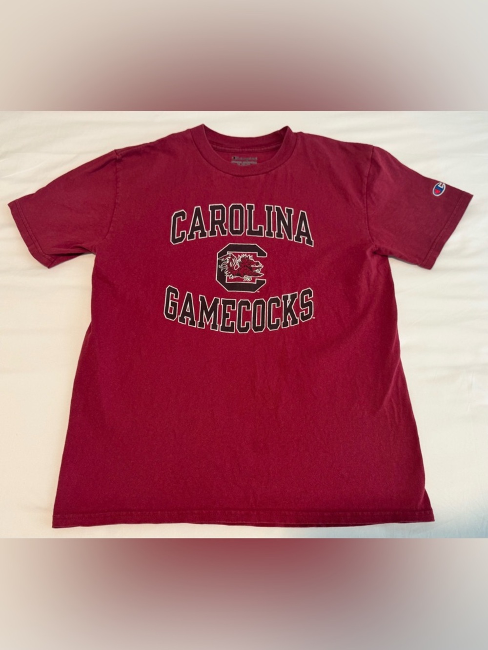 Vintage South Carolina Gamecocks Champion T-Shirt Youth L NCAA SEC